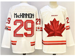 2026 Winter Olympics Team Canada #29 Nathan MacKinnon White Hockey Jersey