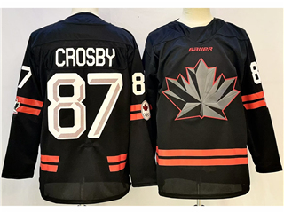 2026 Winter Olympics Team Canada #87 Sidney Crosby Black Hockey Jersey