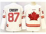 2026 Winter Olympics Team Canada #87 Sidney Crosby Youth White Hockey Jersey