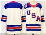 2026 Winter Olympics Team USA White Hockey Team Jersey