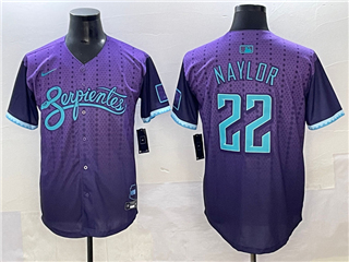 Arizona Diamondbacks #22 Josh Naylor Purple 2025 City Connect Limited Jersey