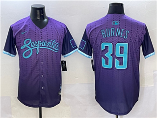 Arizona Diamondbacks #39 Corbin Burnes Purple 2025 City Connect Limited Jersey