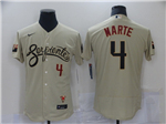 Arizona Diamondbacks #4 Ketel Marte Gold 2021 City Connect Flex Base Jersey