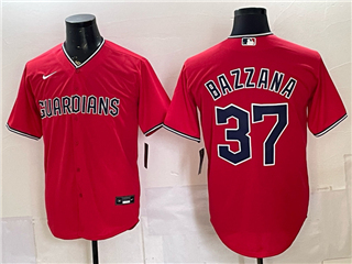 Cleveland Guardians #37 Travis Bazzana Red Limited Jersey