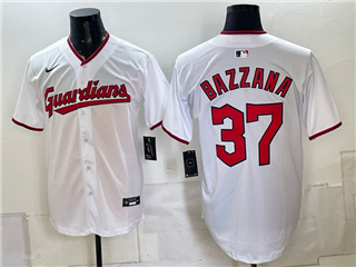 Cleveland Guardians #37 Travis Bazzana White Limited Jersey