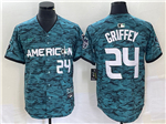 American League Seattle Mariners #24 Ken Griffey Teal 2023 MLB All-Star Game Jersey