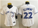 Toronto Blue Jays #38 Nathan Lukes Women's White Limited Jersey