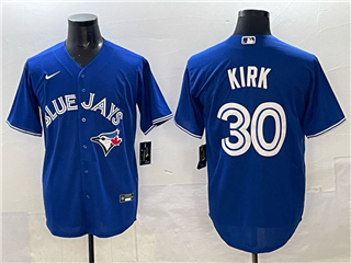 Toronto Blue Jays #30 Alejandro Kirk Blue Limited Jersey