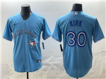 Toronto Blue Jays #30 Alejandro Kirk Alternate Powder Blue Limited Jersey