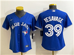 Toronto Blue Jays #39 Trey Yesavage Women's Blue Limited Team Jersey