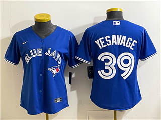 Toronto Blue Jays #39 Trey Yesavage Women's Blue Limited Team Jersey