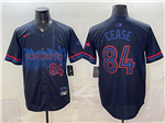 Toronto Blue Jays #84 Dylan Cease Black City Connect Limited Jersey