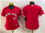 Toronto Blue Jays Women's Canada Day Red Limited Team Jersey