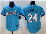 Atlanta Braves #24 Deion Sanders Powder Blue 2026 City Connect Jersey