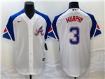 Atlanta Braves #3 Dale Murphy White 2023 City Connect Jersey