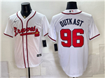 Atlanta Braves #96 Outkast White Limited Jersey