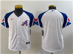 Atlanta Braves Youth White 2023 City Connect Team Jersey