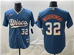 Milwaukee Brewers #32 Jacob Misiorowski Blue 2026 City Connect Jersey