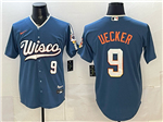 Milwaukee Brewers #9 Bob Uecker Blue 2026 City Connect Jersey
