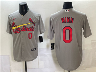 St. Louis Cardinals #0 Masyn Winn Gray Limited Jersey
