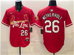 St. Louis Cardinals #26 JJ Wetherholt Red City Connect Limited Jersey
