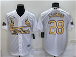 St. Louis Cardinals #28 Nolan Arenado White 2022 MLB All-Star Game Cool Base Jersey