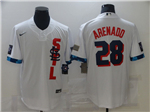 St. Louis Cardinals #28 Nolan Arenado White 2021 MLB All-Star Game Cool Base Jersey