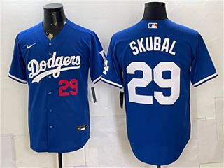 Los Angeles Dodgers #29 Tarik Skubal Royal Blue Limited Jersey