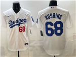 Los Angeles Dodgers #68 Dalton Rushing White Limited Jersey