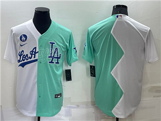 Los Angeles Dodgers White Green 2022 MLB All-Star Split Team Jersey