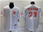 San Francisco Giants #23 Joc Pederson White 2021 City Connect Cool Base Jersey