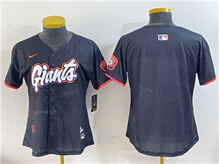 San Francisco Giants Women's Black 2025 City Connect Limited Team Jersey
