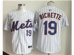 New York Mets #19 Bo Bichette White Limited Jersey