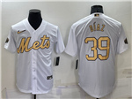 New York Mets #39 Edwin Diaz White 2022 MLB All-Star Game Cool Base Jersey