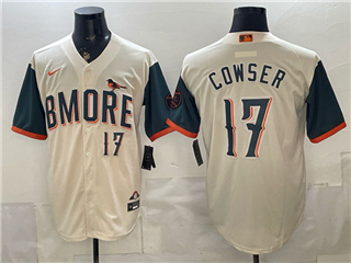 Baltimore Orioles #17 Colton Cowser Cream 2026 City Connect Jersey