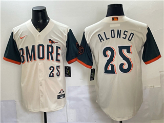 Baltimore Orioles #25 Pete Alonso Cream 2026 City Connect Jersey