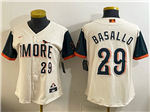 Baltimore Orioles #29 Samuel Basallo Women's Cream 2026 City Connect Jersey