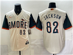 Baltimore Orioles #82 Jeremiah Jackson Cream 2026 City Connect Jersey