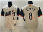 Baltimore Orioles #8 Cal Ripken Jr Cream 2026 City Connect Jersey