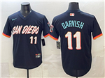 San Diego Padres #11 Yu Darvish Navy 2026 City Connect Jersey