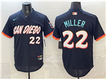 San Diego Padres #22 Mason Miller Navy 2026 City Connect Jersey