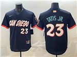 San Diego Padres #23 Fernando Tatis Jr. Navy 2026 City Connect Jersey