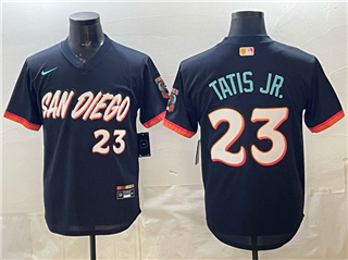 San Diego Padres #23 Fernando Tatis Jr. Navy 2026 City Connect Jersey