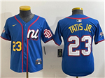 National League #23 Fernando Tatis Jr. Youth Blue 2025 MLB All-Star Limited Jersey