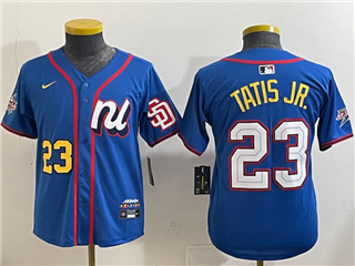 National League #23 Fernando Tatis Jr. Youth Blue 2025 MLB All-Star Limited Jersey