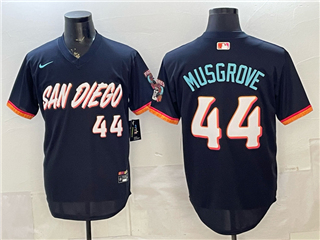 San Diego Padres #44 Joe Musgrove Navy 2026 City Connect Jersey