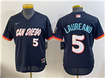 San Diego Padres #5 Ramon Laureano Youth Navy 2026 City Connect Jersey