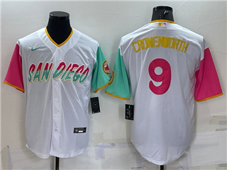 San Diego Padres #9 Jake Cronenworth White 2022 City Connect Cool Base Jersey