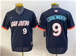 San Diego Padres #9 Jake Cronenworth Youth Navy 2026 City Connect Jersey
