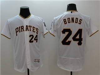 Pittsburgh Pirates #24 Barry Bonds White 2020 Flex Base Jersey